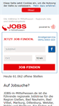 Mobile Screenshot of jobs-in-mittelhessen.de